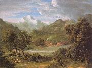 Joseph Anton Koch The Lauterbrunnen Valley oil painting picture wholesale